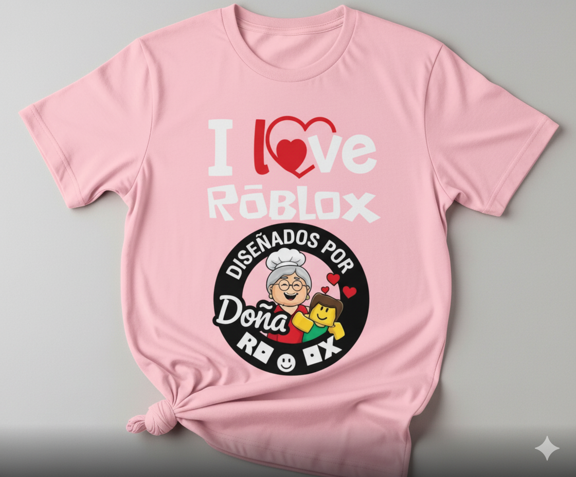 Playera Cuello Redondo Roblox - Image 4